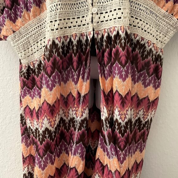 NEW CATO BOHO CARDIGAN SWIM COVER  PLUS 22-24 - Picture 5 of 9